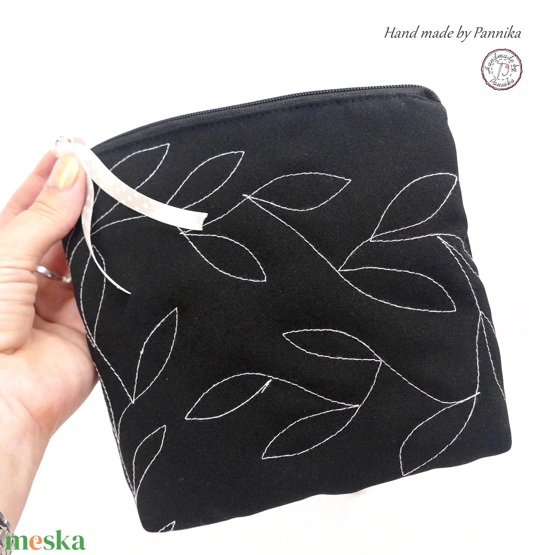 Szövet, neszesszer, kistáska,  pénztárca, irattartó, bármitartó - táska & tok - neszesszer - Meska.hu