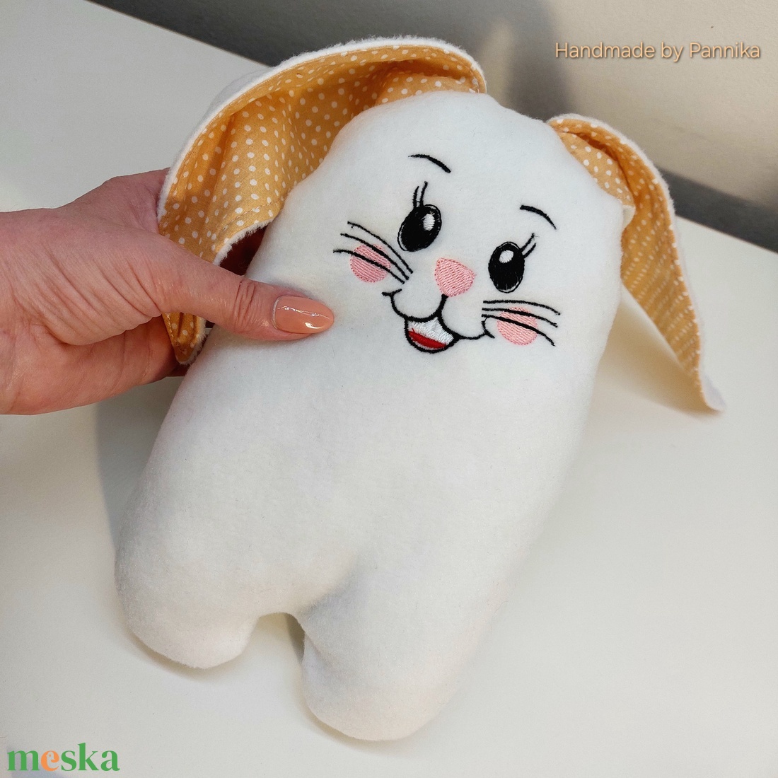 Puha NYUSZI - játék & sport - plüssállat & játékfigura - nyuszi - Meska.hu