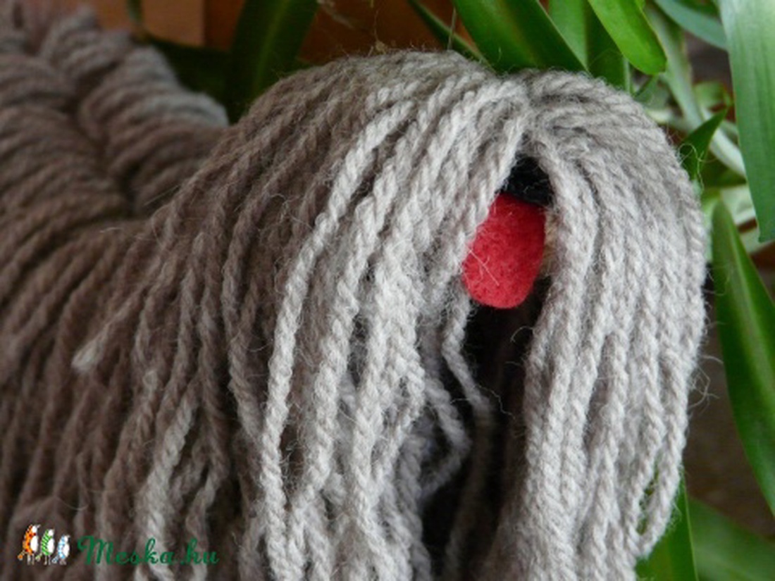 AKCIÓ!! Szürke puli (marionett) 1500ft helyett-1000ft -  - Meska.hu