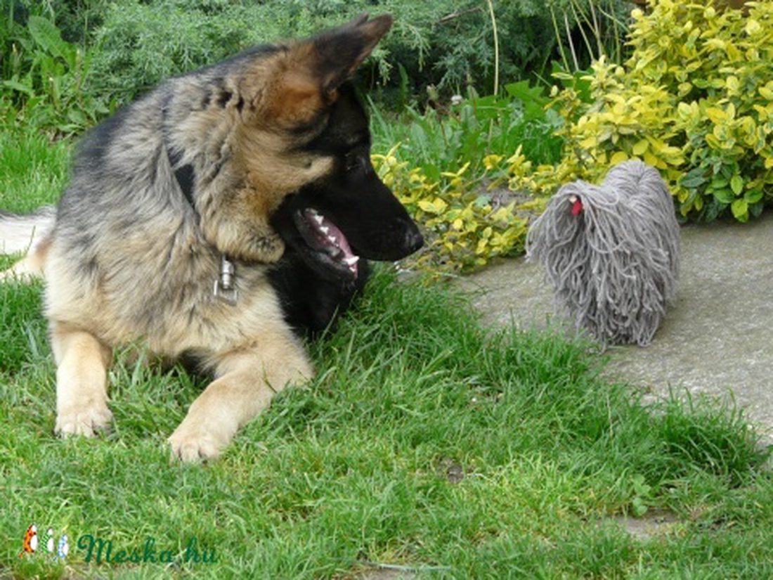 AKCIÓ!! Szürke puli (marionett) 1500ft helyett-1000ft -  - Meska.hu