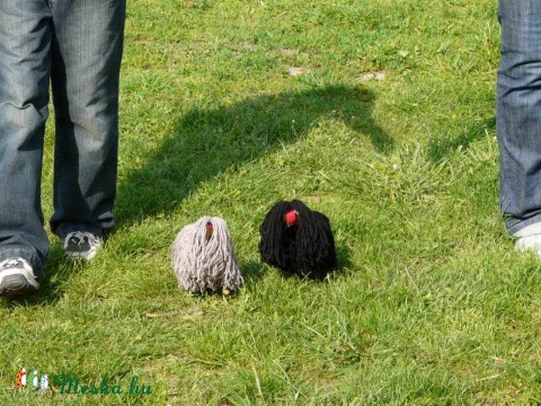 AKCIÓ!! Szürke puli (marionett) 1500ft helyett-1000ft -  - Meska.hu