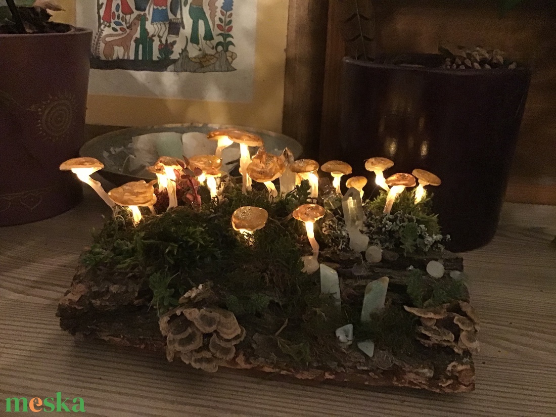 Gombalámpás Nagy - otthon & életmód - lámpa - hangulatlámpa - Meska.hu