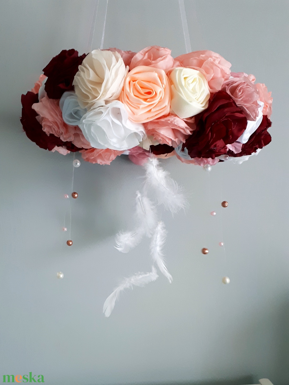 Babaszoba dekor, babaforgó kiságy/pelenkázó fölé baba, kislány részére - játék & sport - Meska.hu