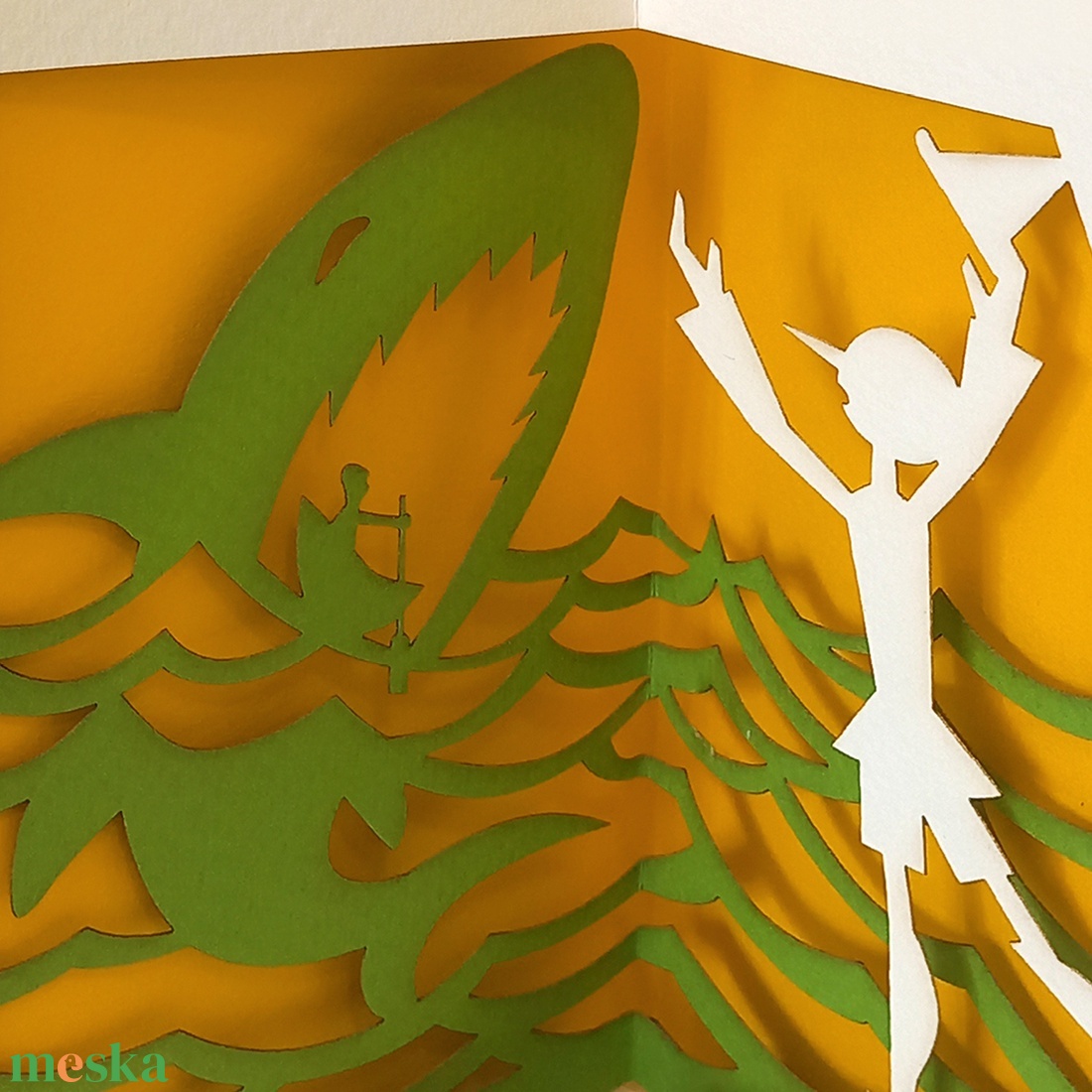 Collodi: Pinokkió kalandjai - karusszel könyv - otthon & életmód - dekoráció - asztal és polc dekoráció - könyvszobor - Meska.hu