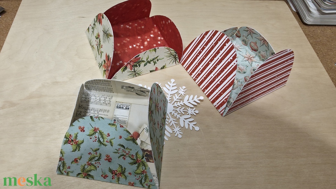 Négyszárnyú aszimmetrikus boríték - otthon & életmód - papír, írószer - ajándékozás kellékei - ajándékkísérő - Meska.hu