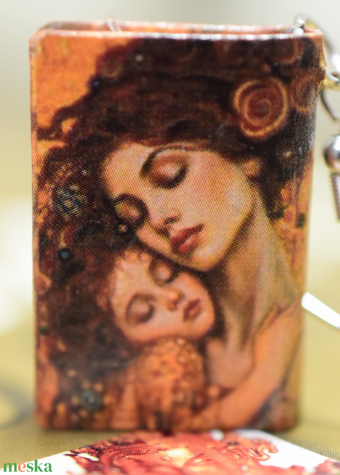 Könyv fülbevaló - ékszer - fülbevaló - lógó fülbevaló - Meska.hu