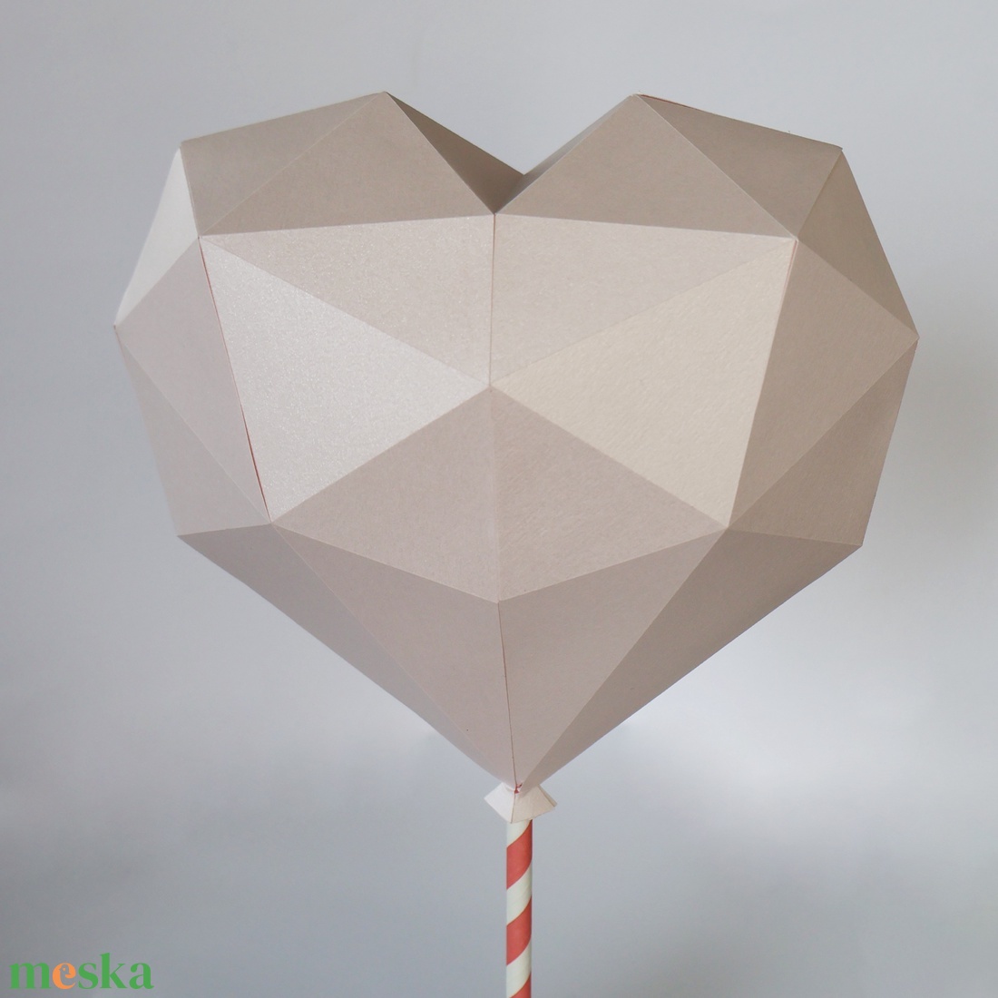 3D szív DIY készlet - diy (csináld magad) - egységcsomag - Meska.hu