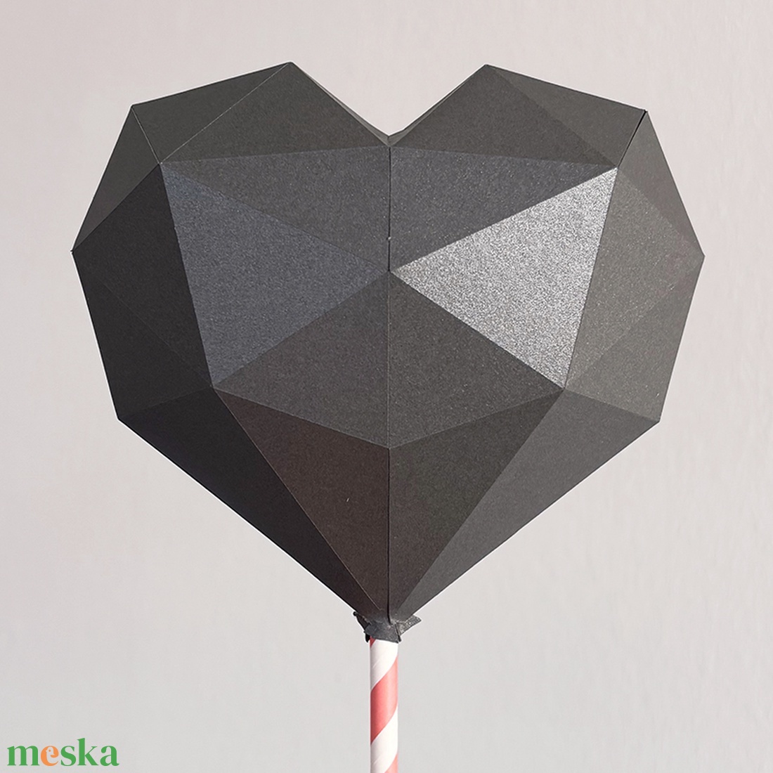 3D szív DIY készlet - diy (csináld magad) - egységcsomag - Meska.hu