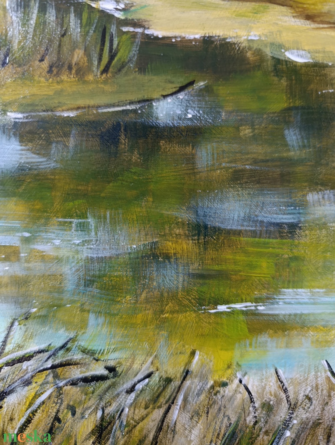 Lombos című festmény - művészet - festmény - akril - Meska.hu