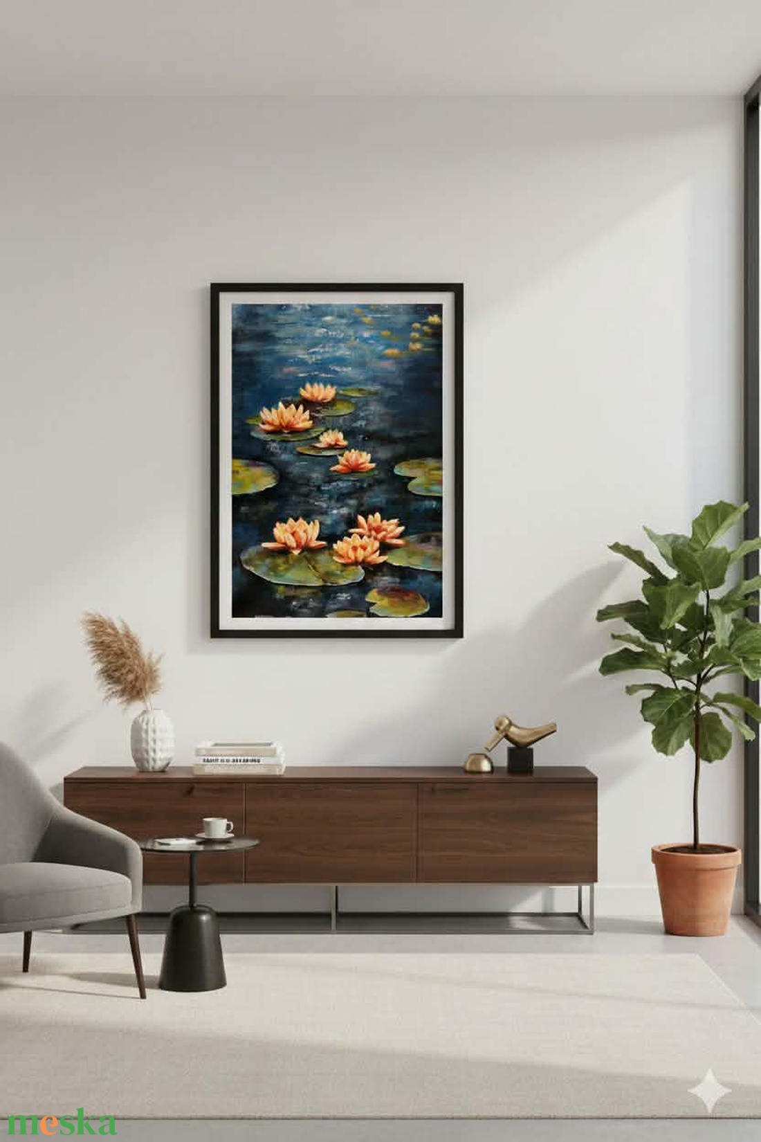 Tavirózsa című festmény - művészet - festmény - akril - Meska.hu