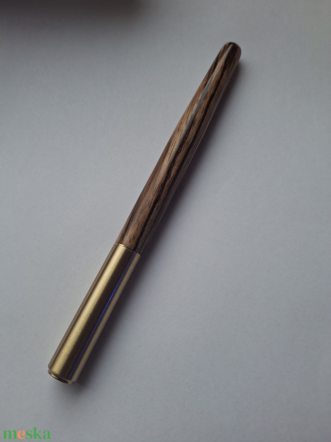 ORIGIN No.3 - zebrano fa kézműves töltőtoll - otthon & életmód - papír, írószer - ceruza & toll - Meska.hu