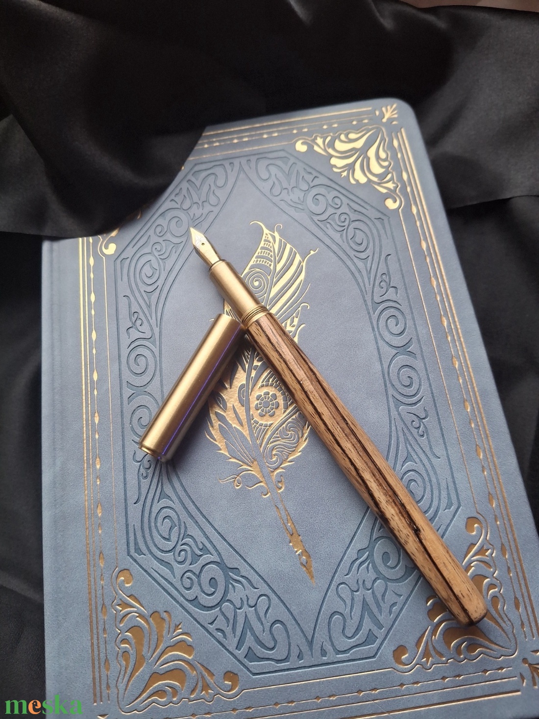 ORIGIN No.3 - zebrano fa kézműves töltőtoll - otthon & életmód - papír, írószer - ceruza & toll - Meska.hu