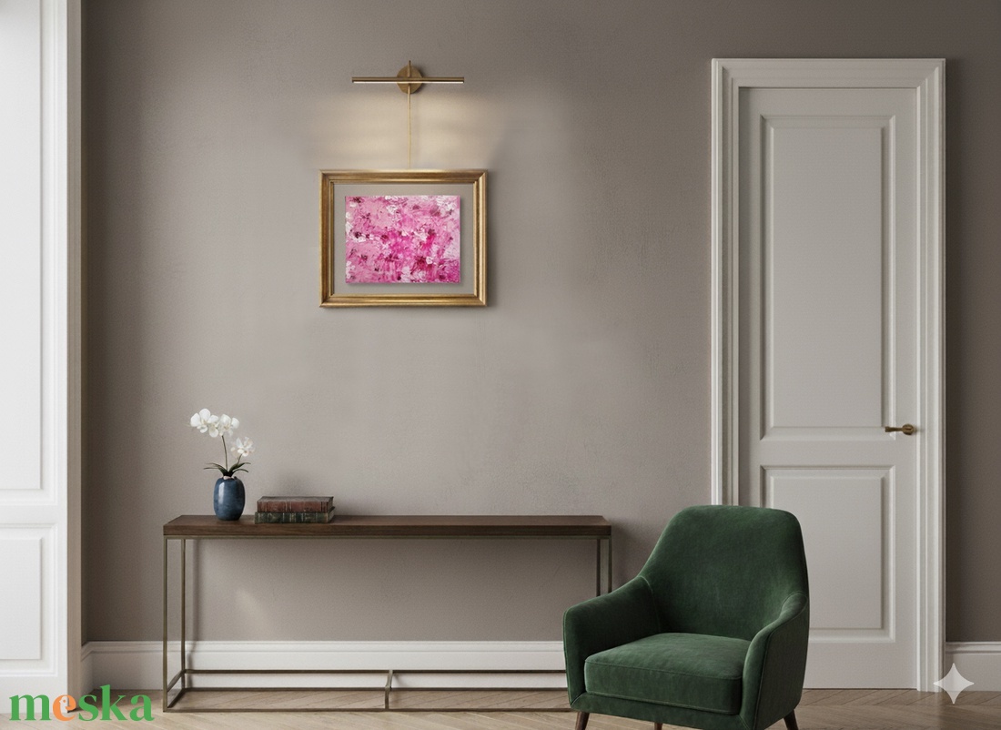 Virágmező - művészet - festmény - olajfestmény - Meska.hu