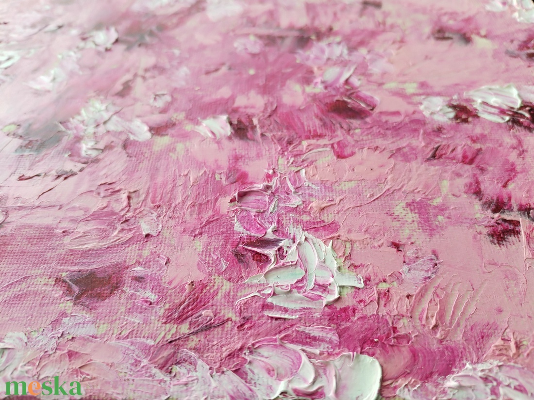 Virágmező - művészet - festmény - olajfestmény - Meska.hu