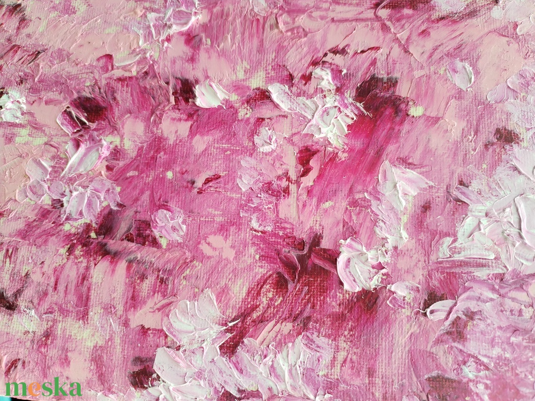 Virágmező - művészet - festmény - olajfestmény - Meska.hu