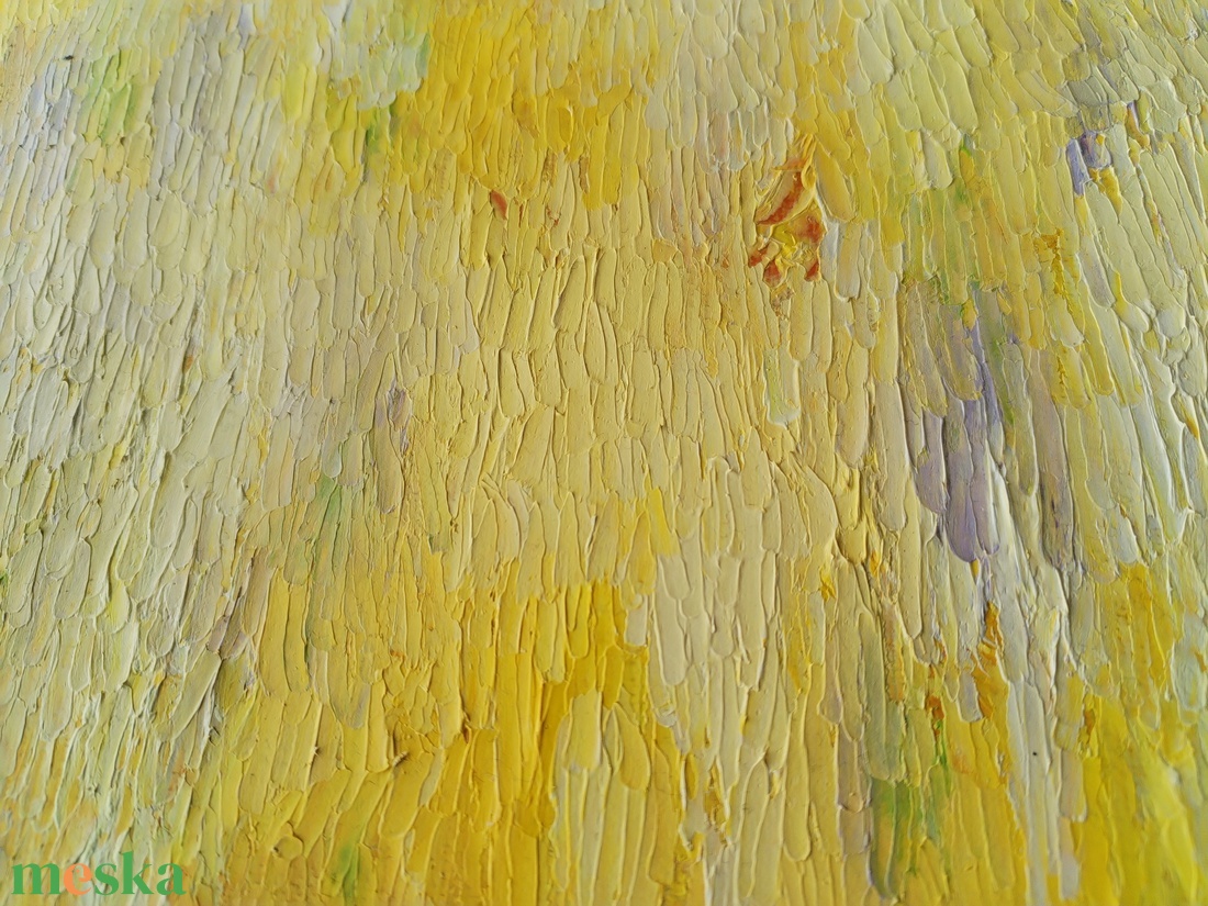 Aranyeső - művészet - festmény - olajfestmény - Meska.hu