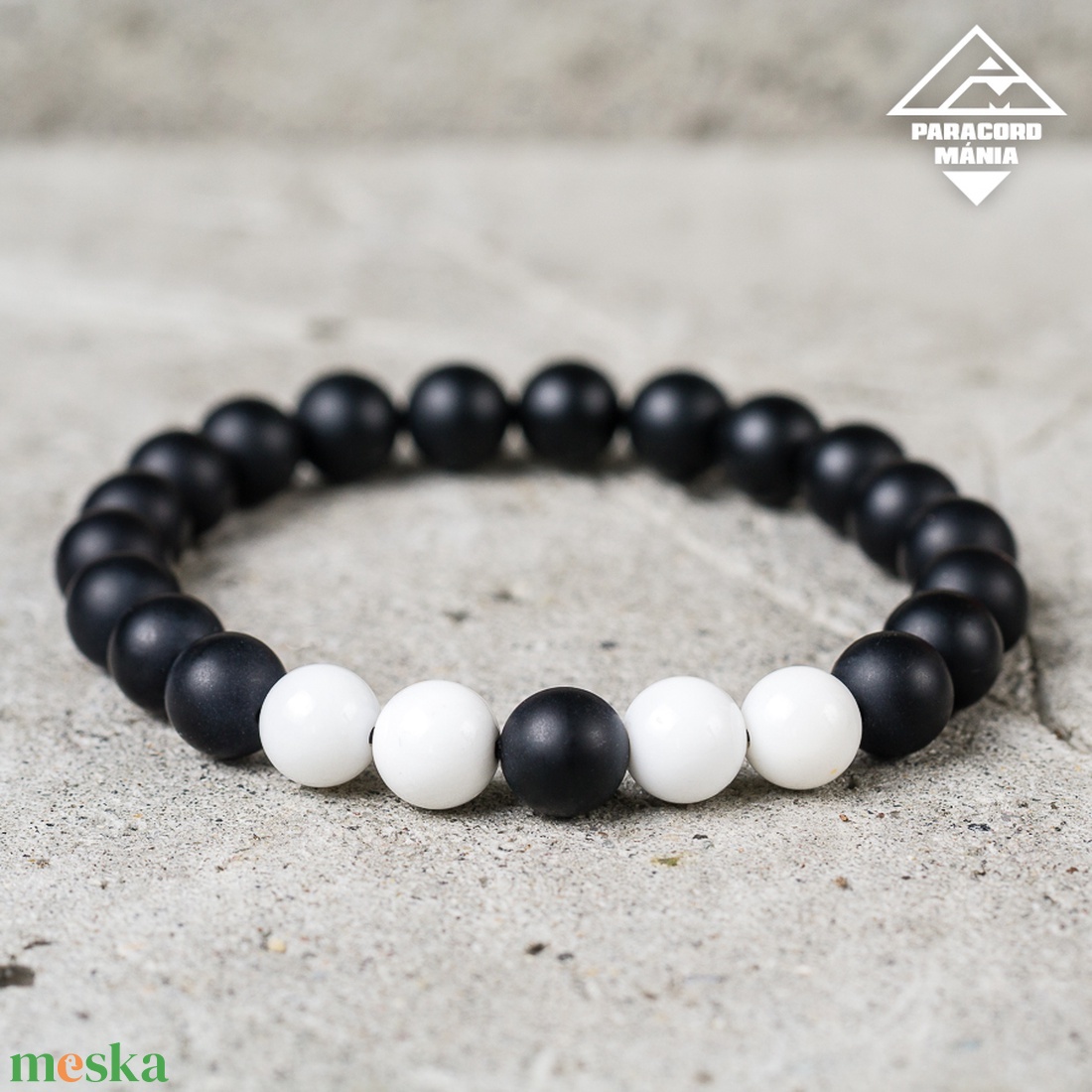 - Yin-Yang - erőt adó ásvány karkötő / ónix-kagyóhéj ásványkarkötő, unisex, női, férfi, fekete, fehér, jin-jang, gumis - ékszer - karkötő - ásványkarkötő - Meska.hu - Yin-Yang - erőt adó ásvány karkötő / ónix-kagyóhéj ásványkarkötő, unisex, női, férfi, fekete, fehér, jin-jang, gumis - ékszer - karkötő - ásványkarkötő - Meska.hu