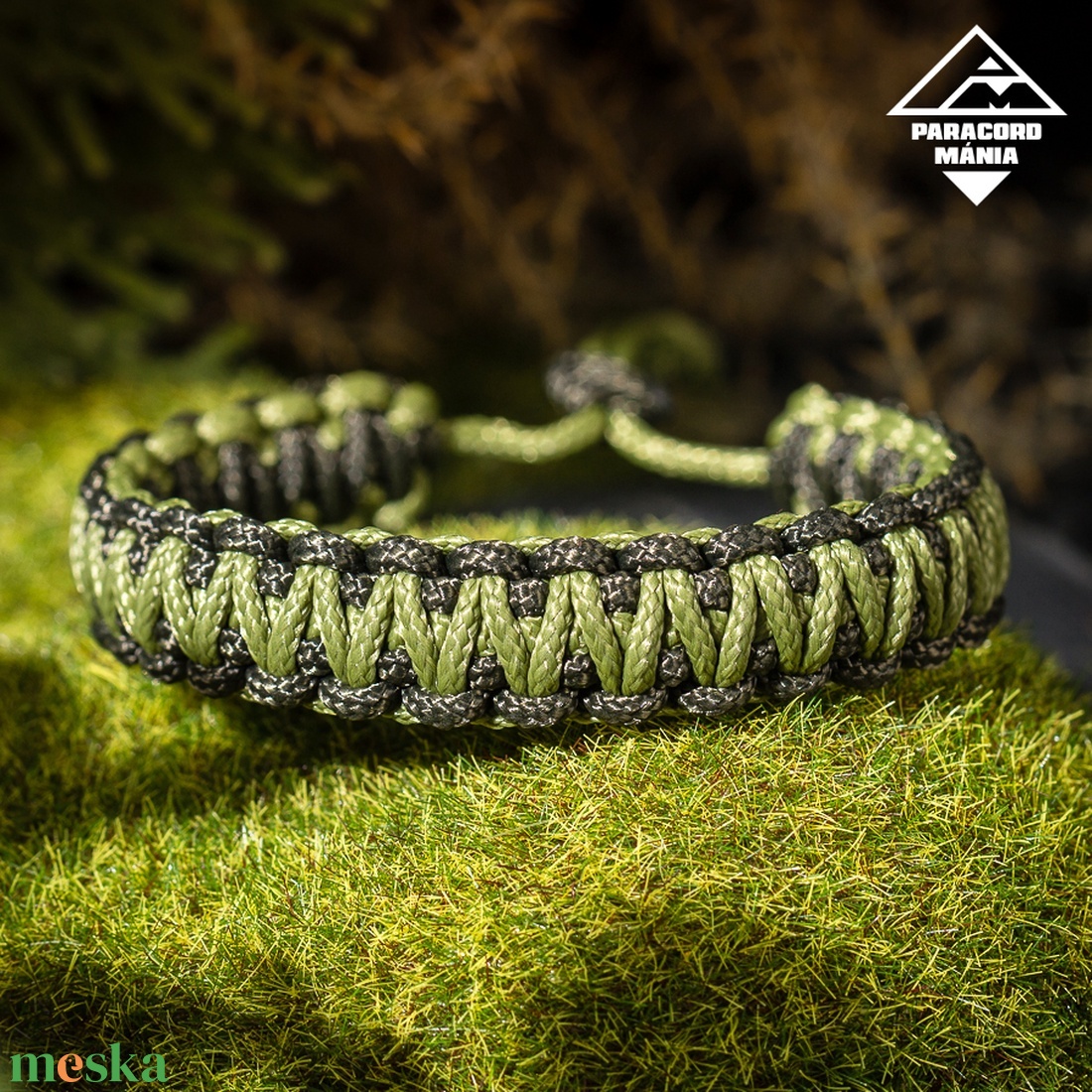 - Erdei élet - 2 IN 1 állítható méretű paracord karkötő - ékszer - karkötő - fonott karkötő - Meska.hu - Erdei élet - 2 IN 1 állítható méretű paracord karkötő - ékszer - karkötő - fonott karkötő - Meska.hu