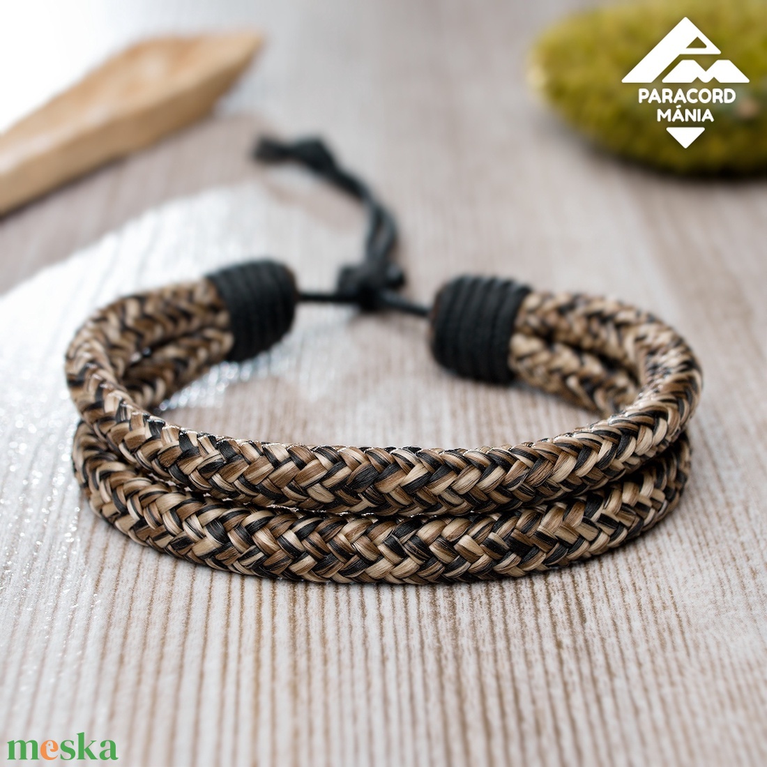 - Twin Cord - állítható méretű karkötő, Earth színváltozatban - ékszer - karkötő - fonott karkötő - Meska.hu - Twin Cord - állítható méretű karkötő, Earth színváltozatban - ékszer - karkötő - fonott karkötő - Meska.hu