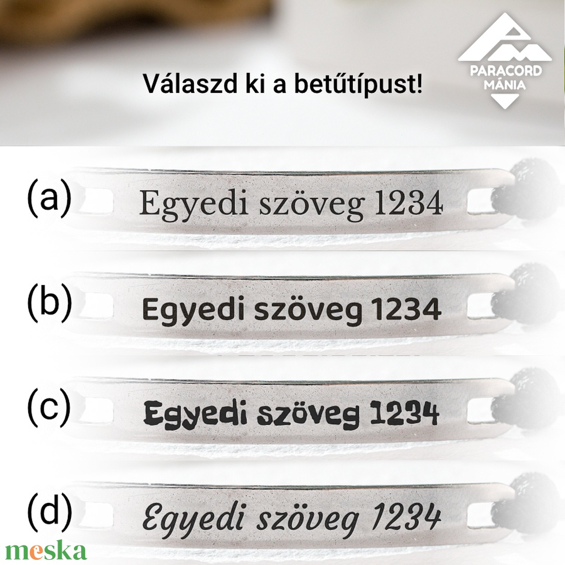 Gravírozható acéllapos páros karkötő, egyedi szöveggel, Expressz határidővel, választható színekben (2 db) gravírozott - ékszer - karkötő - névre szóló karkötő - Meska.hu