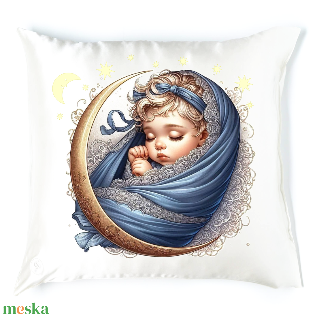 Babás alvós párna 3 - baba - mama - babaszoba dekoráció - gyerek díszpárna - Meska.hu