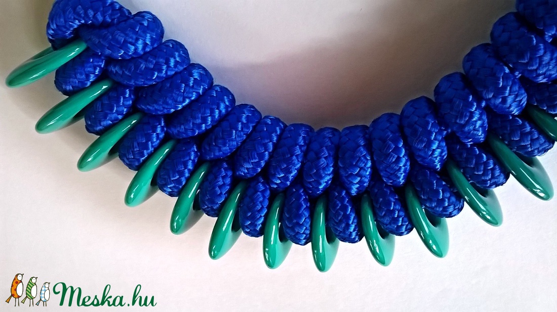 Turquoise sky Paracord nyaklánc - ékszer - nyaklánc - medálos nyaklánc - Meska.hu Turquoise sky Paracord nyaklánc - ékszer - nyaklánc - medálos nyaklánc - Meska.hu