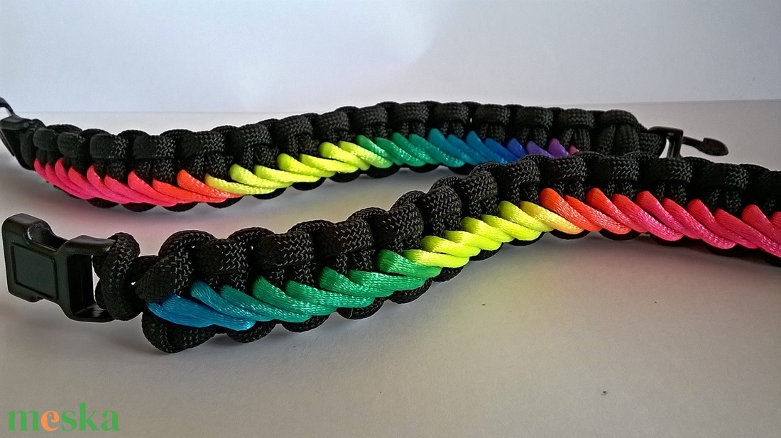 SzínS paracord karkötő - ékszer - karkötő - fonott karkötő - Meska.hu SzínS paracord karkötő - ékszer - karkötő - fonott karkötő - Meska.hu
