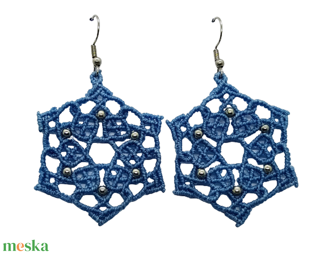 Mandala makramé fülbevaló - ékszer - fülbevaló - lógó fülbevaló - Meska.hu Mandala makramé fülbevaló - ékszer - fülbevaló - lógó fülbevaló - Meska.hu