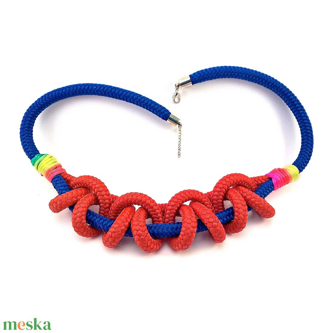 Piros a kéken paracord nyaklánc - ékszer - nyaklánc - Meska.hu Piros a kéken paracord nyaklánc - ékszer - nyaklánc - Meska.hu