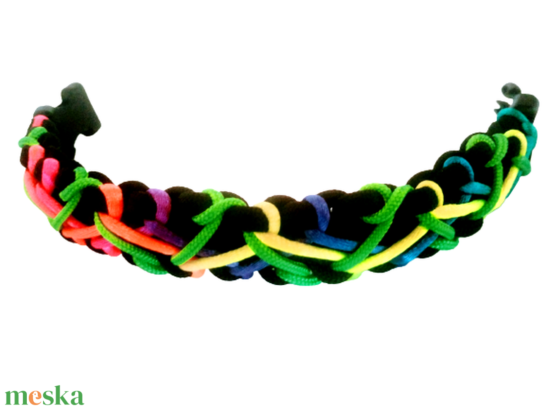 Chaos - paracord karkötő férfiaknak - ékszer - karkötő - fonott karkötő - Meska.hu