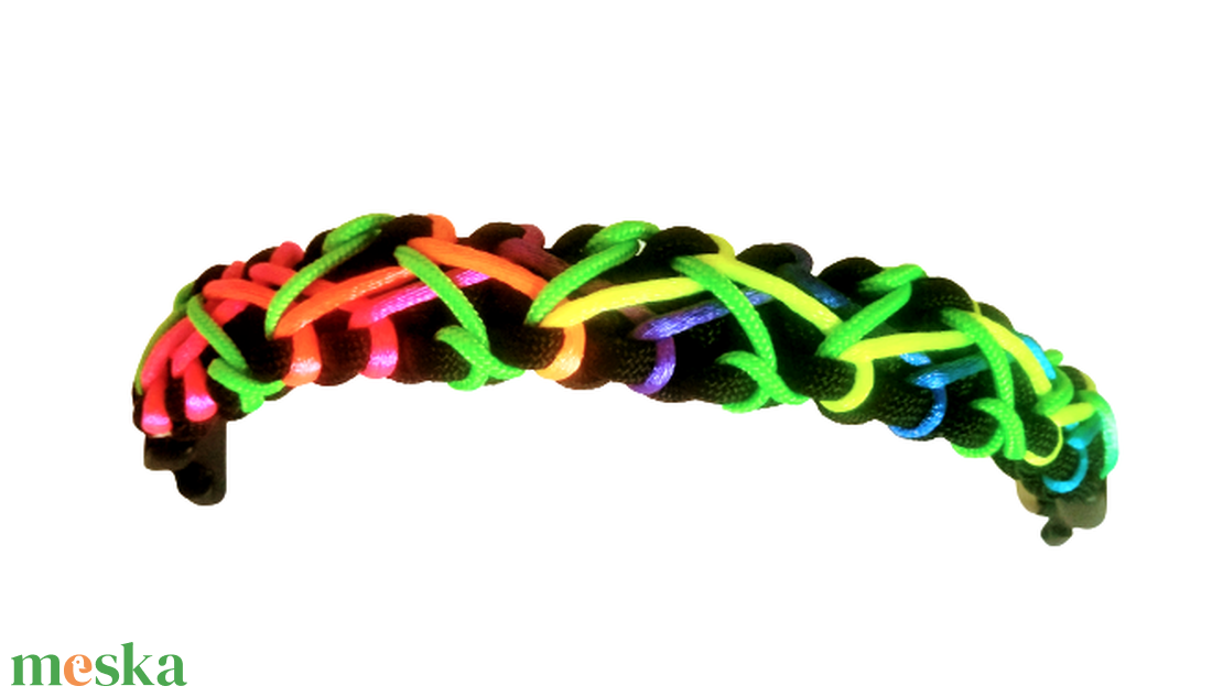 Chaos - paracord karkötő férfiaknak - ékszer - karkötő - fonott karkötő - Meska.hu