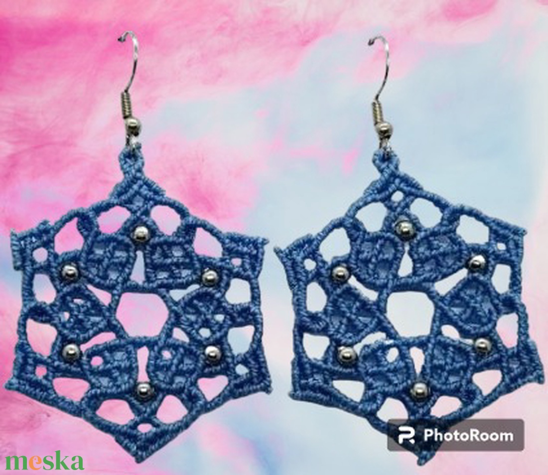 Mandala makramé fülbevaló - ékszer - fülbevaló - lógó fülbevaló - Meska.hu Mandala makramé fülbevaló - ékszer - fülbevaló - lógó fülbevaló - Meska.hu
