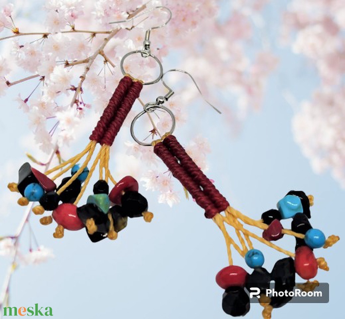Happy - ékszer - fülbevaló - lógó fülbevaló - Meska.hu Happy - ékszer - fülbevaló - lógó fülbevaló - Meska.hu