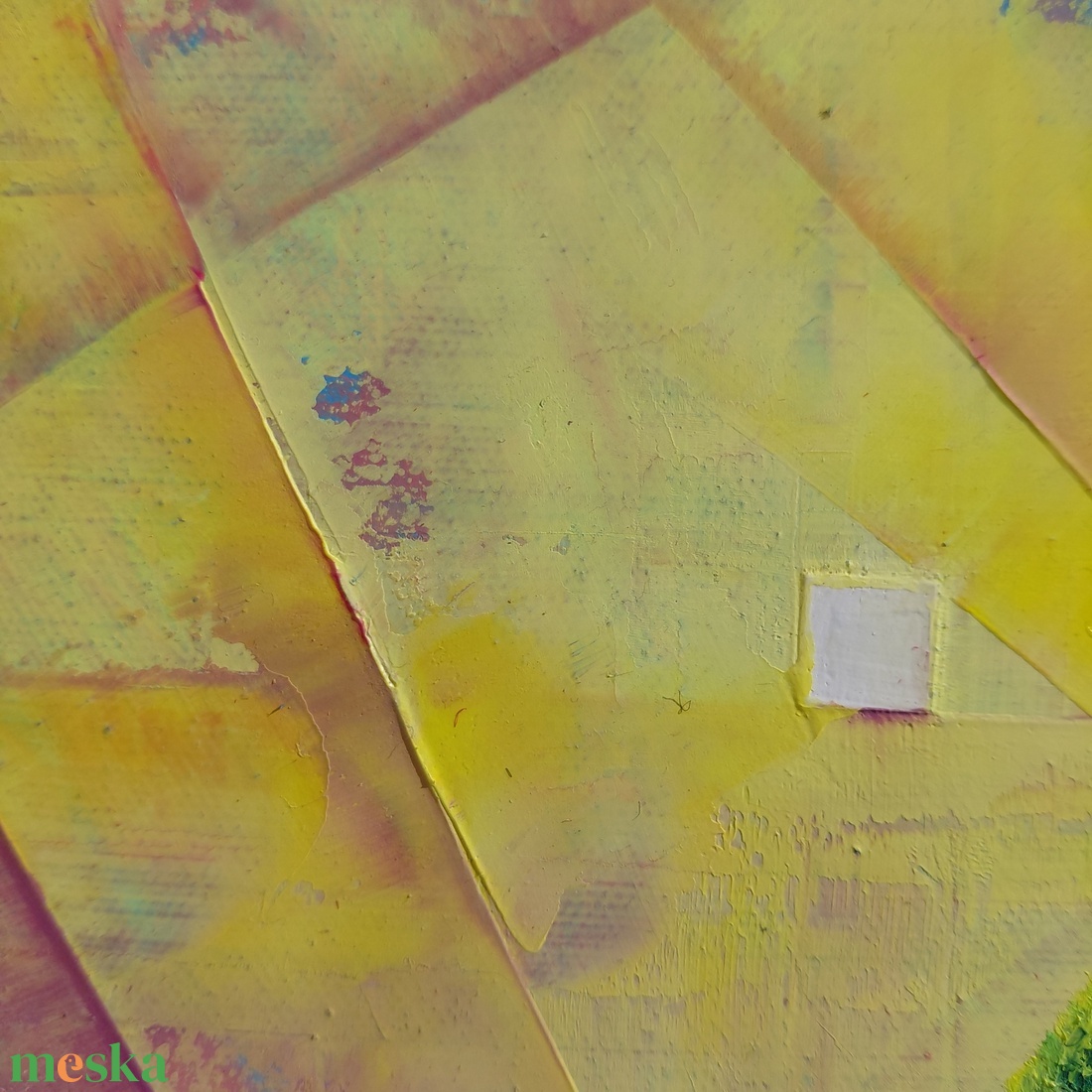 Végtelen kapu - Absztrakt tájkép, olajfestmény keretezve, akasztóval - azonnal falra akasztható. - művészet - festmény - olajfestmény - Meska.hu