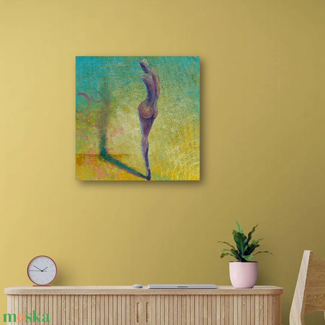 Önelfogadás - Eredeti, modern absztrakt olajfestmény - művészet - festmény - olajfestmény - Meska.hu