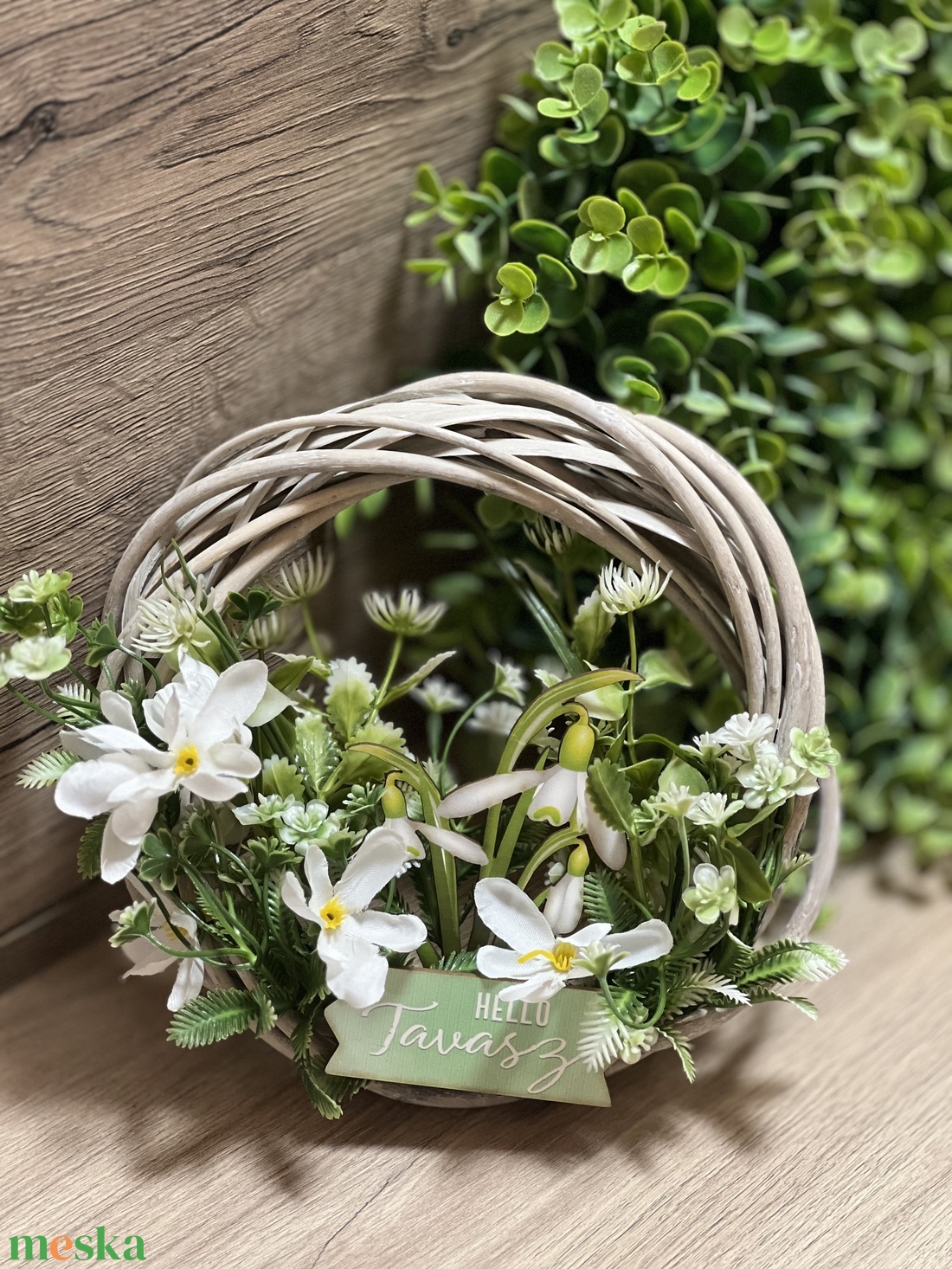 Tavaszi Kopogtató 5 - otthon & életmód - dekoráció - ajtó- és ablak dekoráció - ajtódísz & kopogtató - Meska.hu