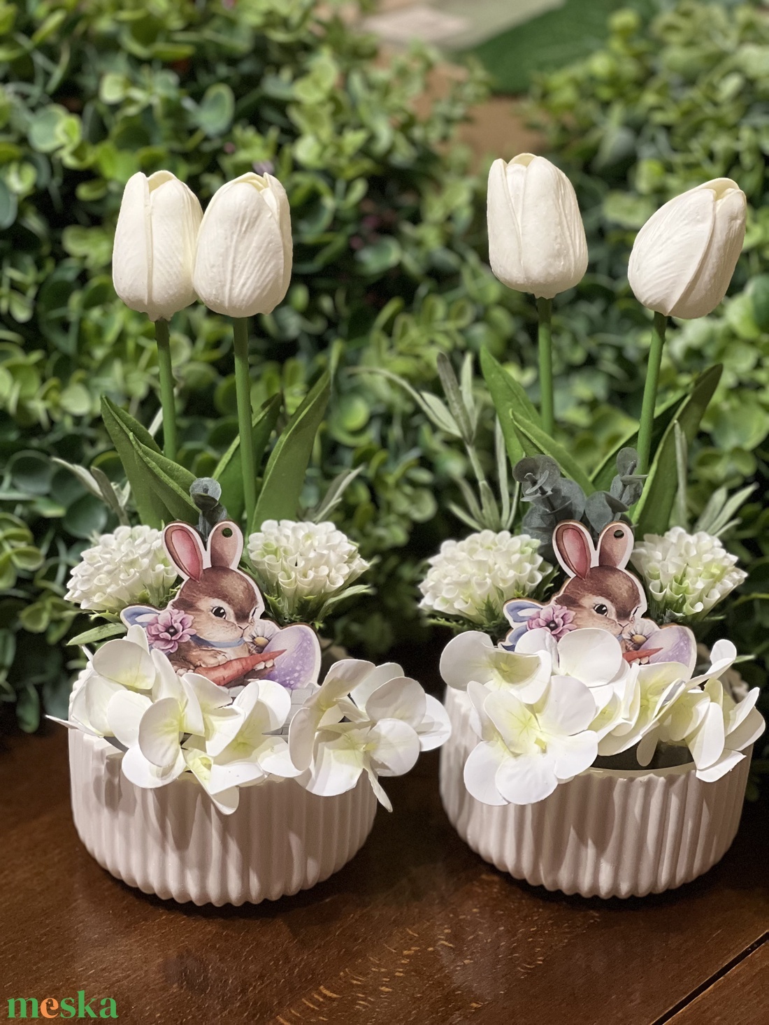 Tulipános dísz 2  - otthon & életmód - dekoráció - asztal és polc dekoráció - asztaldísz - Meska.hu