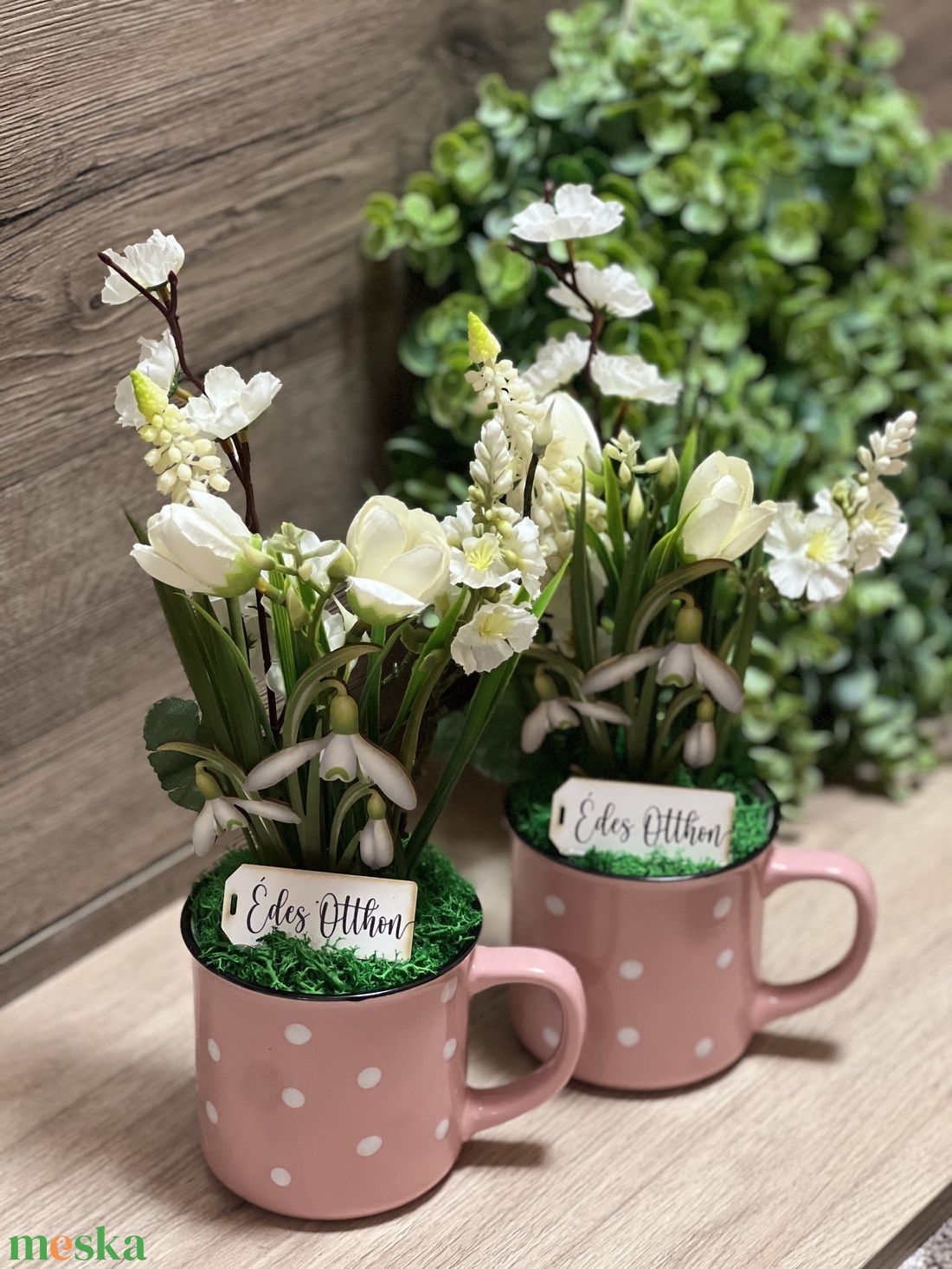 Bögrés dísz - otthon & életmód - dekoráció - asztal és polc dekoráció - asztaldísz - Meska.hu