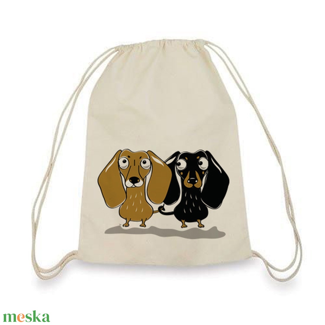 Tacskós tornazsák - táska & tok - hátizsák - tornazsák, gymbag - Meska.hu