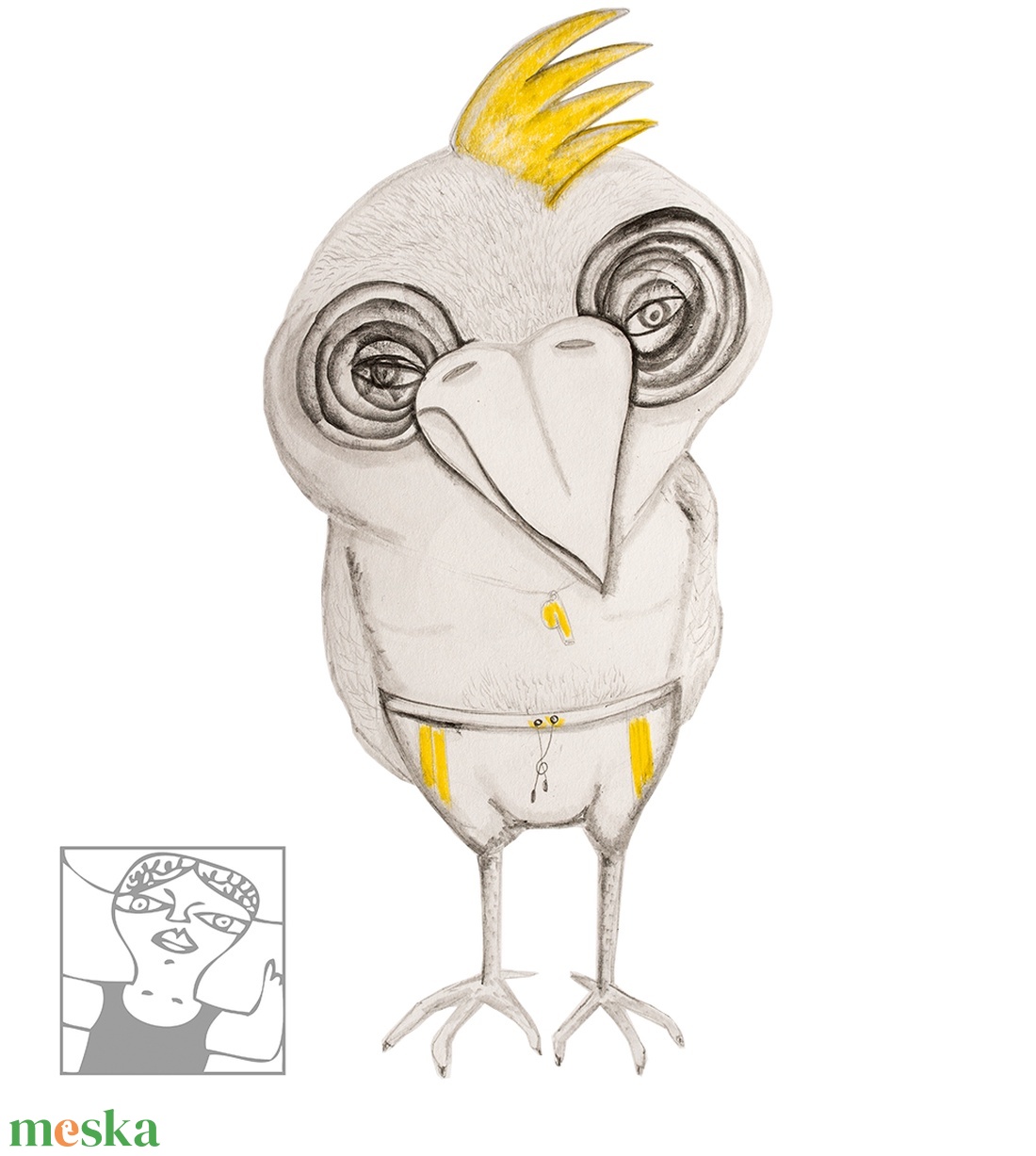 Sportosan! - madaras férfi/uniszex póló  - ruha & divat - férfi ruha - póló - Meska.hu