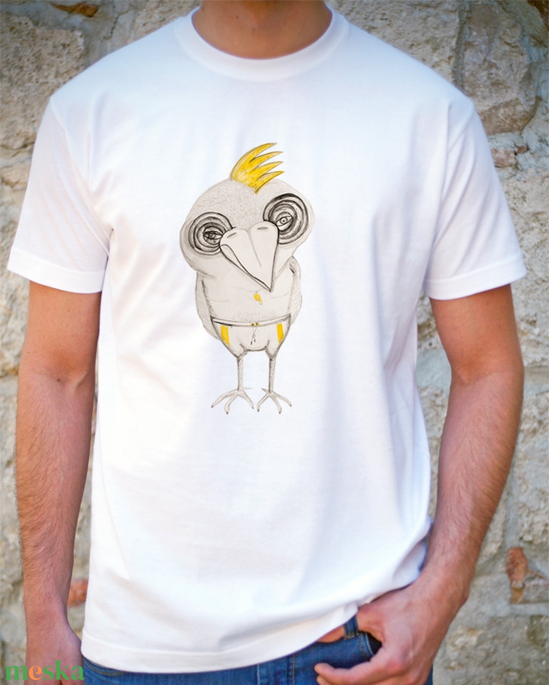 Sportosan! - madaras férfi/uniszex póló  - ruha & divat - férfi ruha - póló - Meska.hu