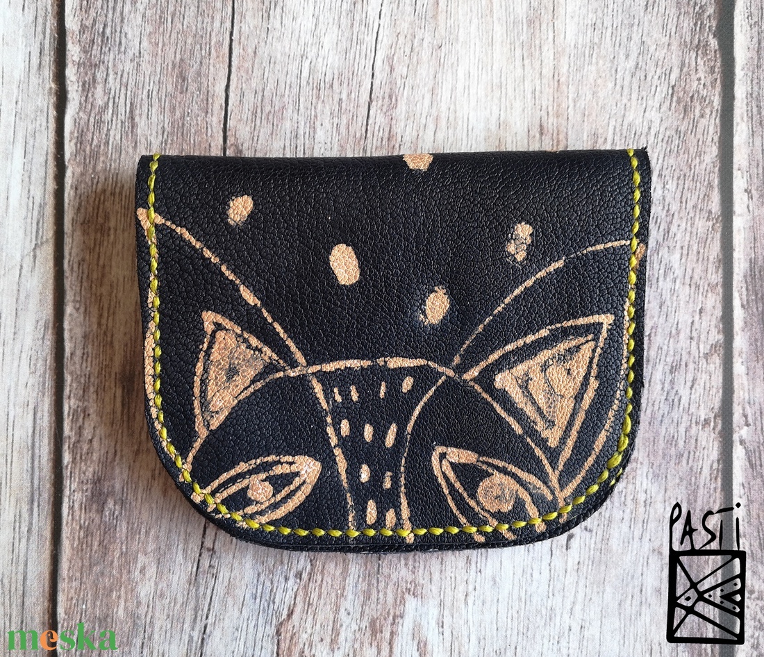 Kis pénztárca, irattárca, zsepitartó stb. kutyás mintával - táska & tok - pénztárca & más tok - kártyatartó & irattartó - Meska.hu