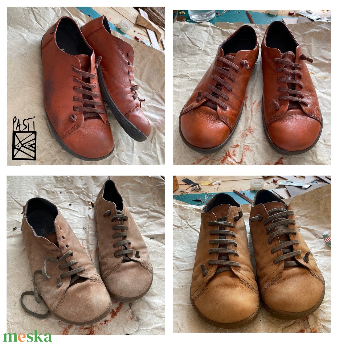 Kedvenc bőr cipő vagy szandál ráncfelvarrása - ruha & divat - cipő & papucs - cipő, szandál - Meska.hu