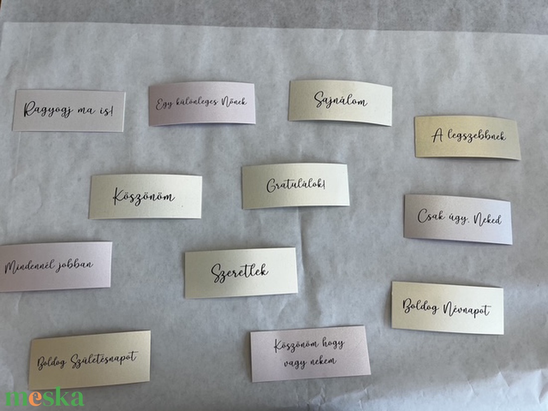 Magnólia virágdoboz - fehér dobozban ( Kicsi ) - otthon & életmód - virágdekoráció - virágok - virágbox - Meska.hu