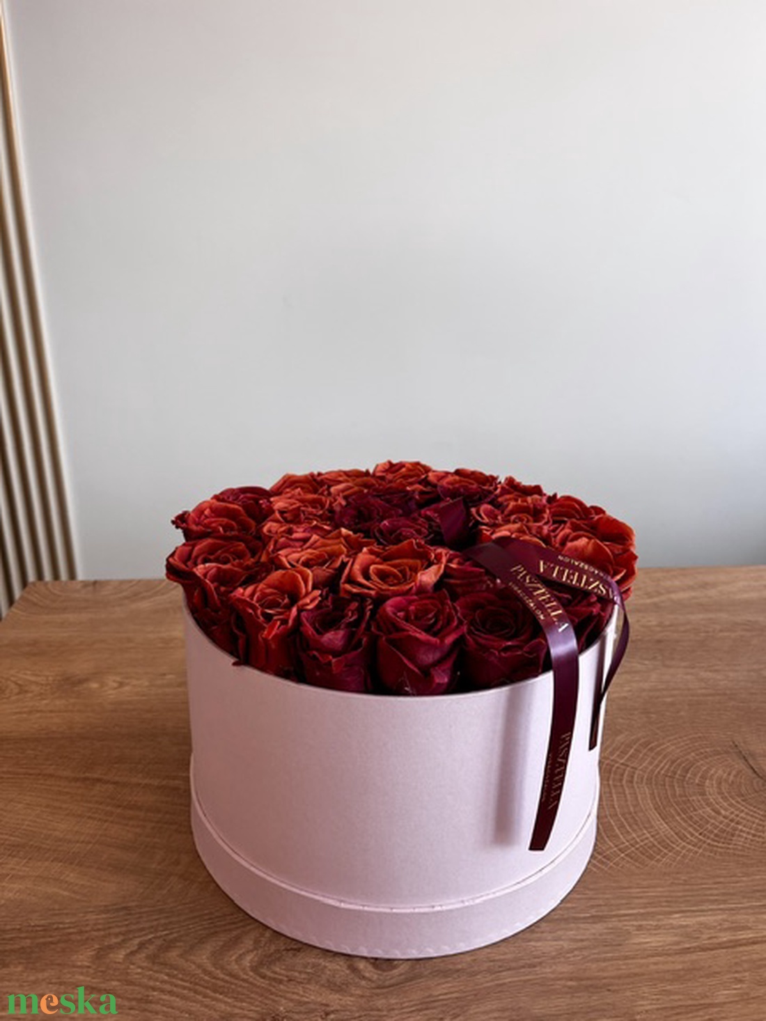 Örökrózsa doboz ( extra nagy) - otthon & életmód - virágdekoráció - virágok - virágbox - Meska.hu