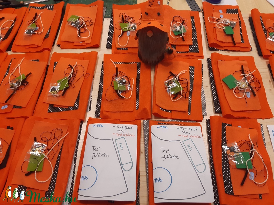 Halloween-i manó kreatív alkotócsomag - halloweeni dekoráció - halloweeni dekoráció - Meska.hu