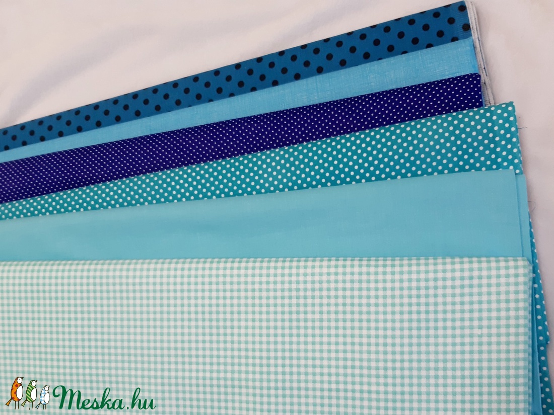 Türkiz anyagcsomag - diy (csináld magad) - egységcsomag - Meska.hu