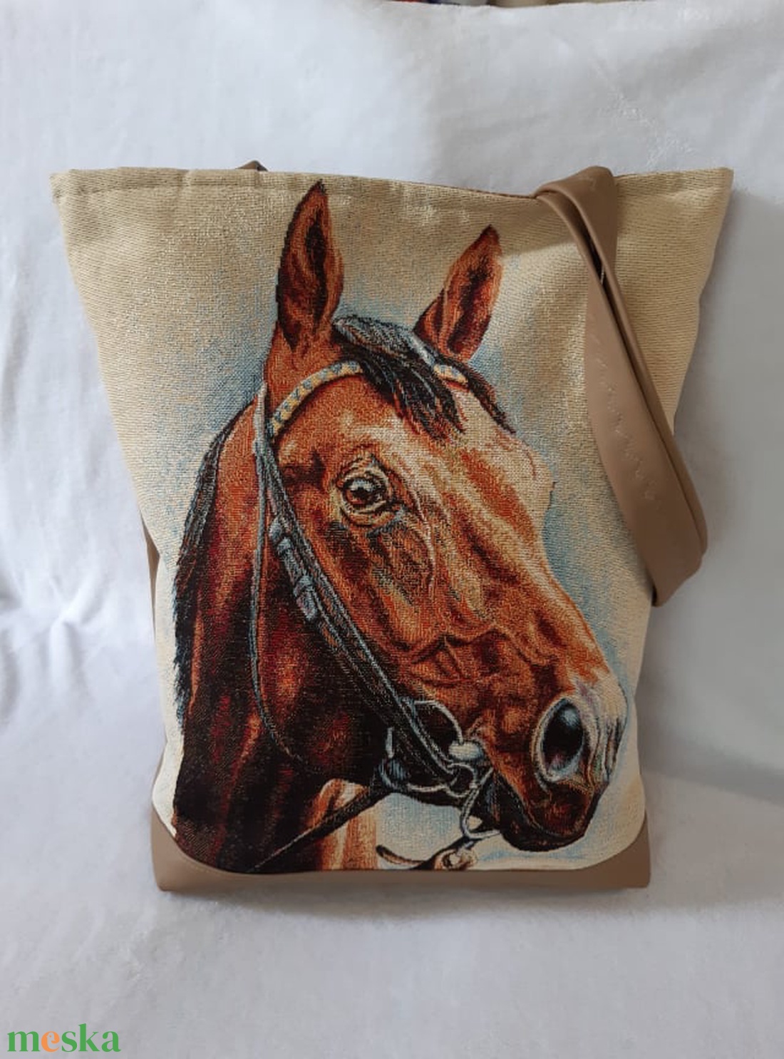 Lovas táska kreatív csomag, videóval - diy (csináld magad) - egységcsomag - Meska.hu