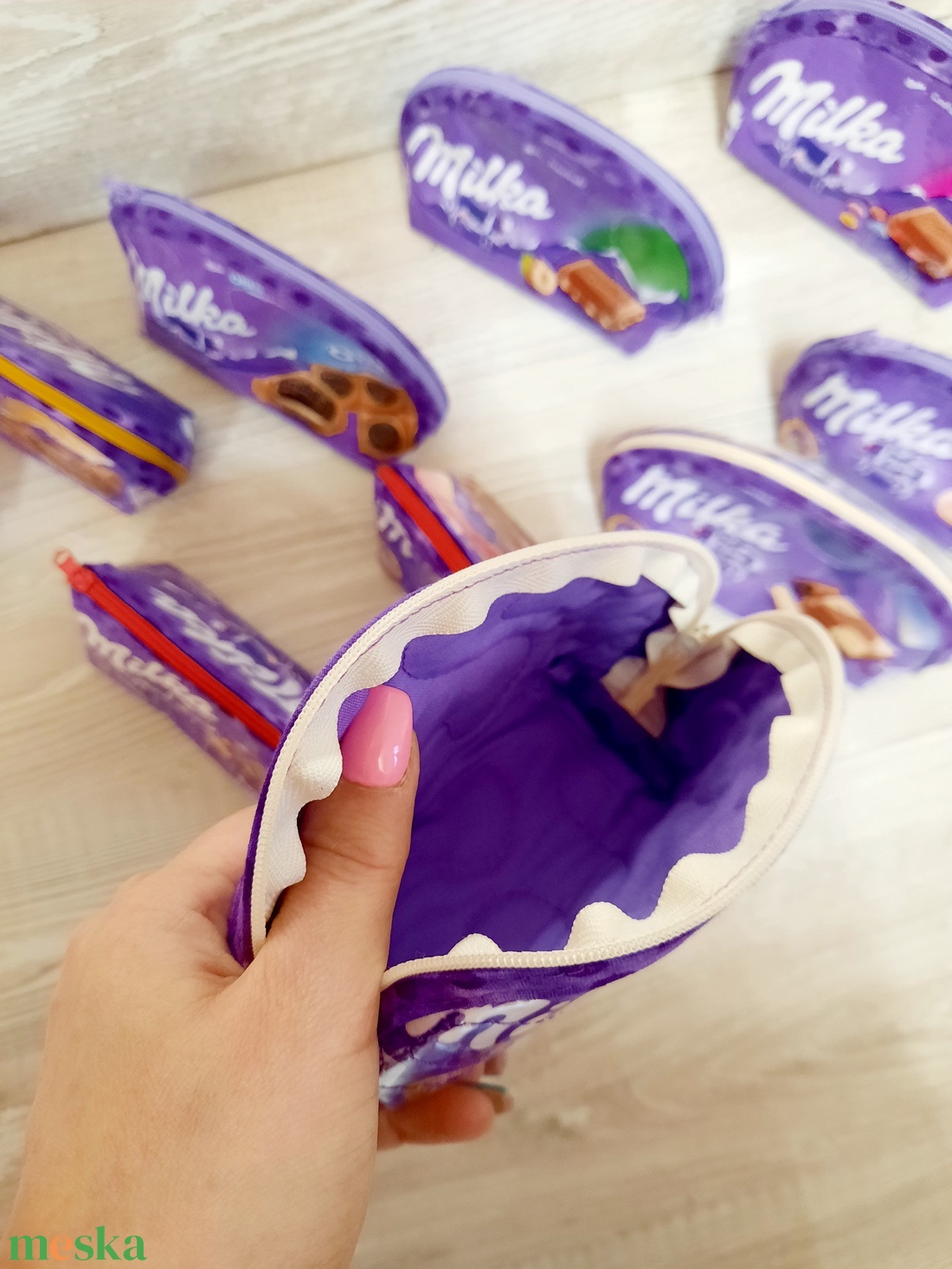 Neszesszer csokipapírból - táska & tok - neszesszer - Meska.hu