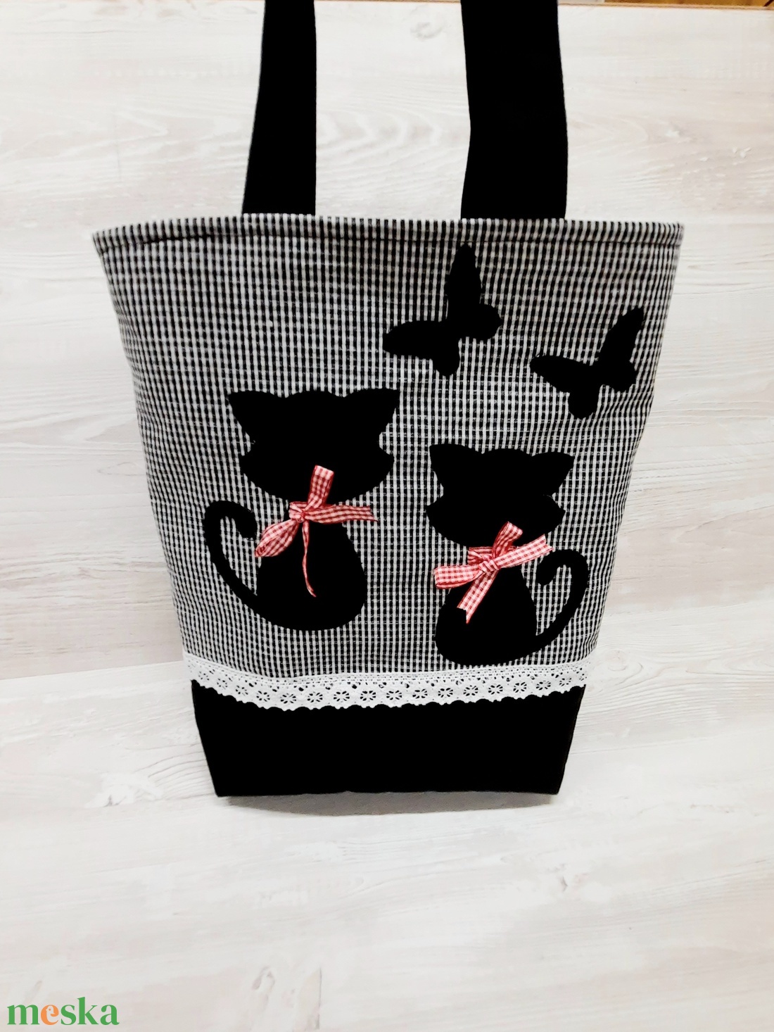 Varrj velem otthon Cicás táskát - szabásminta videóval - kellékek & szerszámok - Meska.hu